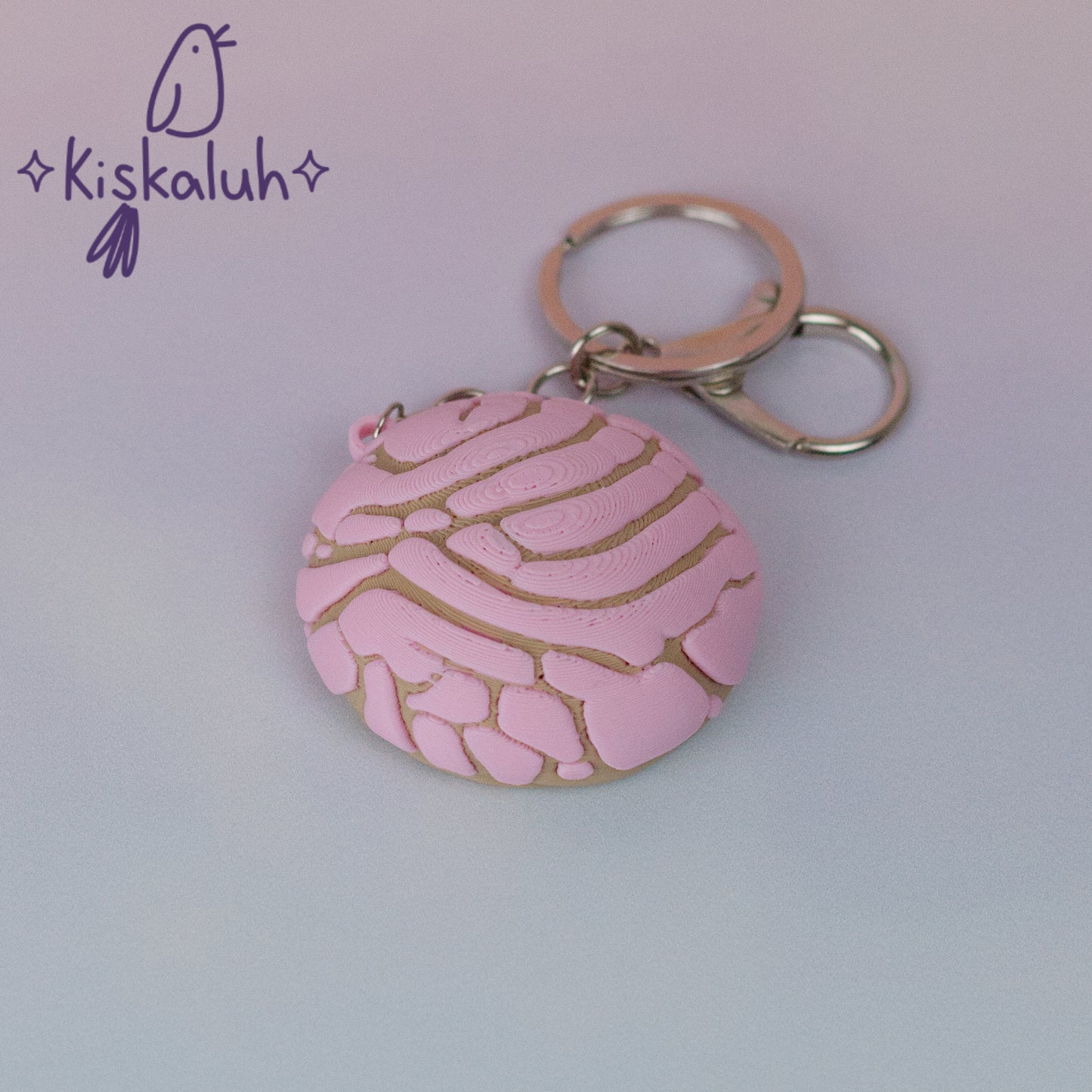 Concha pan mexicano, Llavero, bag charm