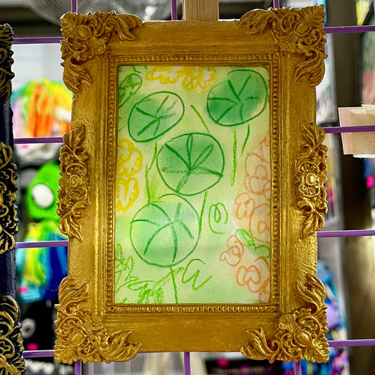 Cuadro mini $300, varios dibujos, arte original pintado a mano, 12x9cm / 5x3.5 in