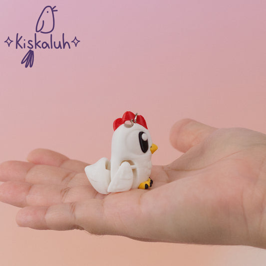 gallina, Llavero flexible, bag charm