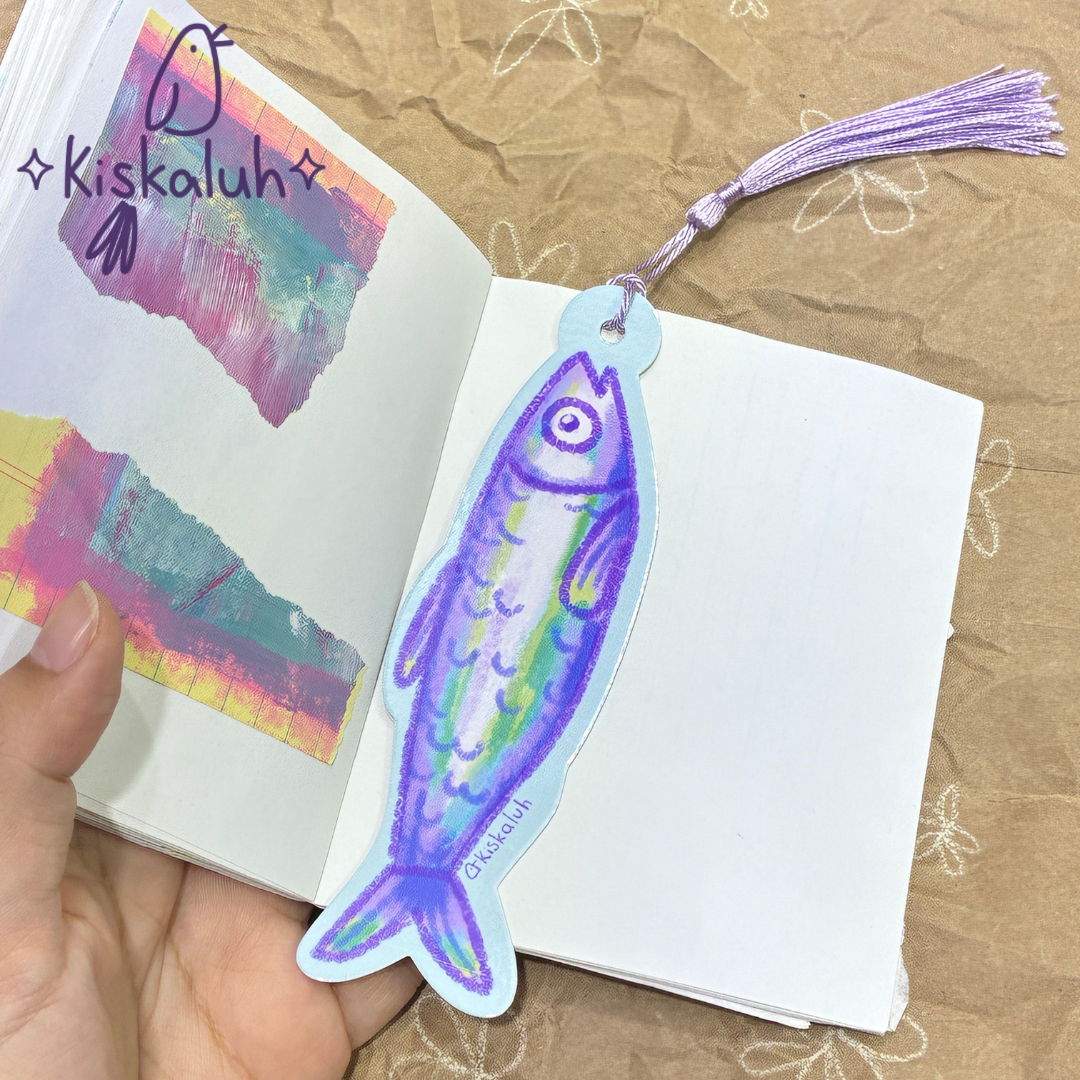 Pez Sardina, Separador de libros, Bookmark