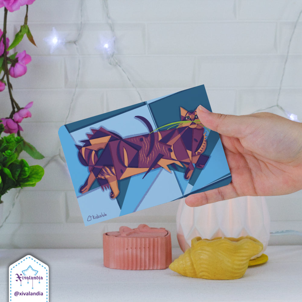 Mochi Cubista - Print Postal A6 / 10x15cm / 4x6 pulg.