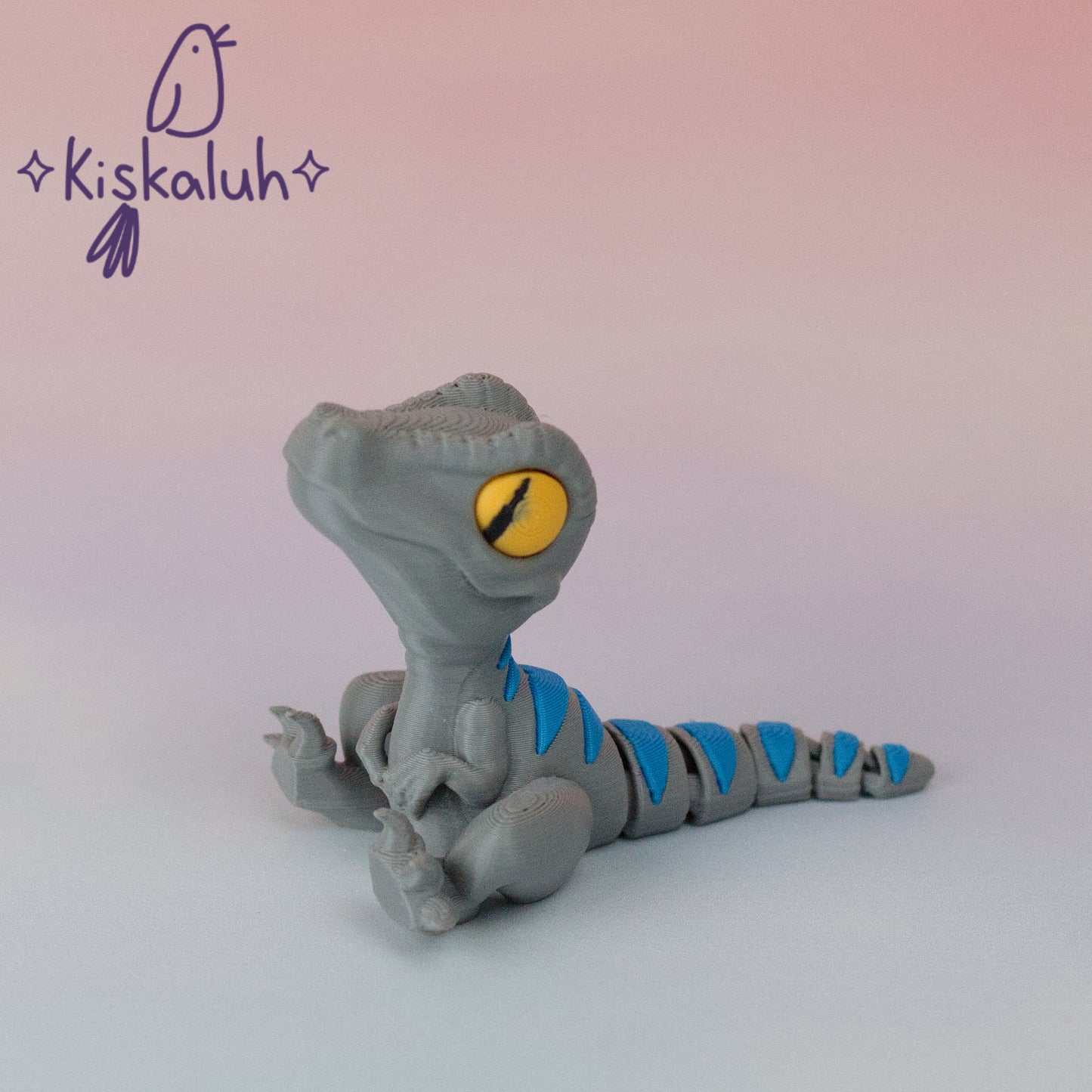 Velociraptor Blue, Dinosaurio flexible
