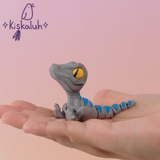 Velociraptor Blue, Dinosaurio flexible