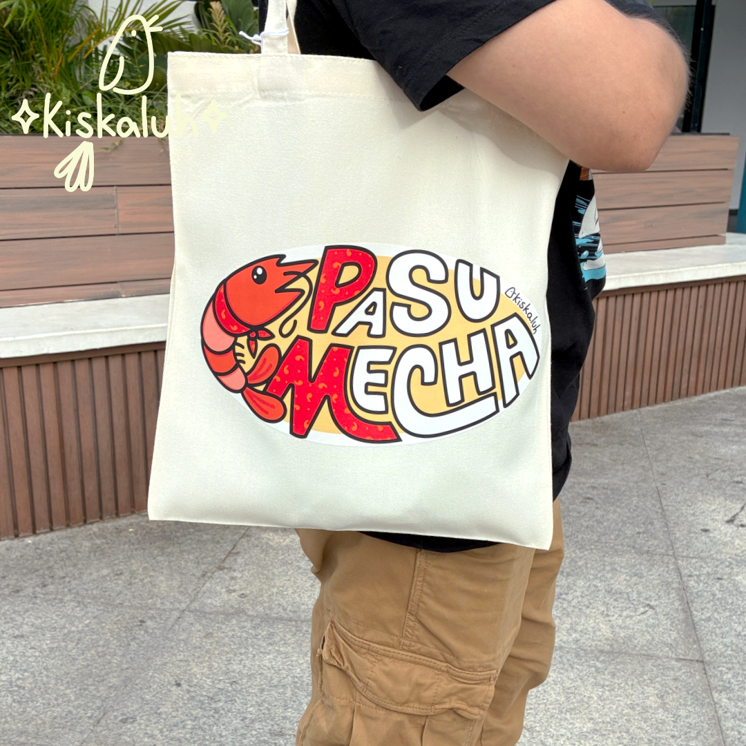 Mecha pass, tote bag, canvas bag