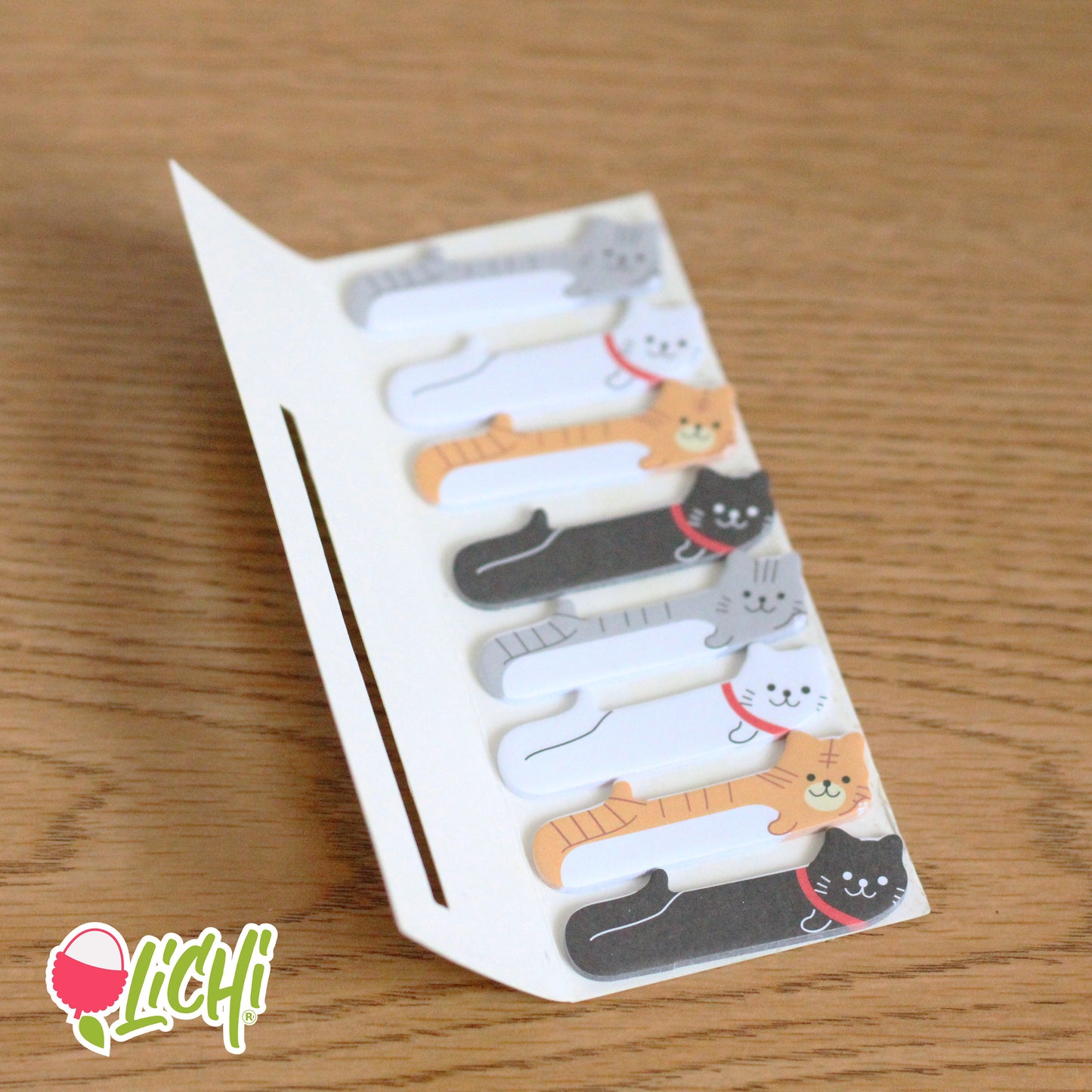 Notas Adhesivas Kawaii - Gatos - Marcadores de página, Sticky Notes