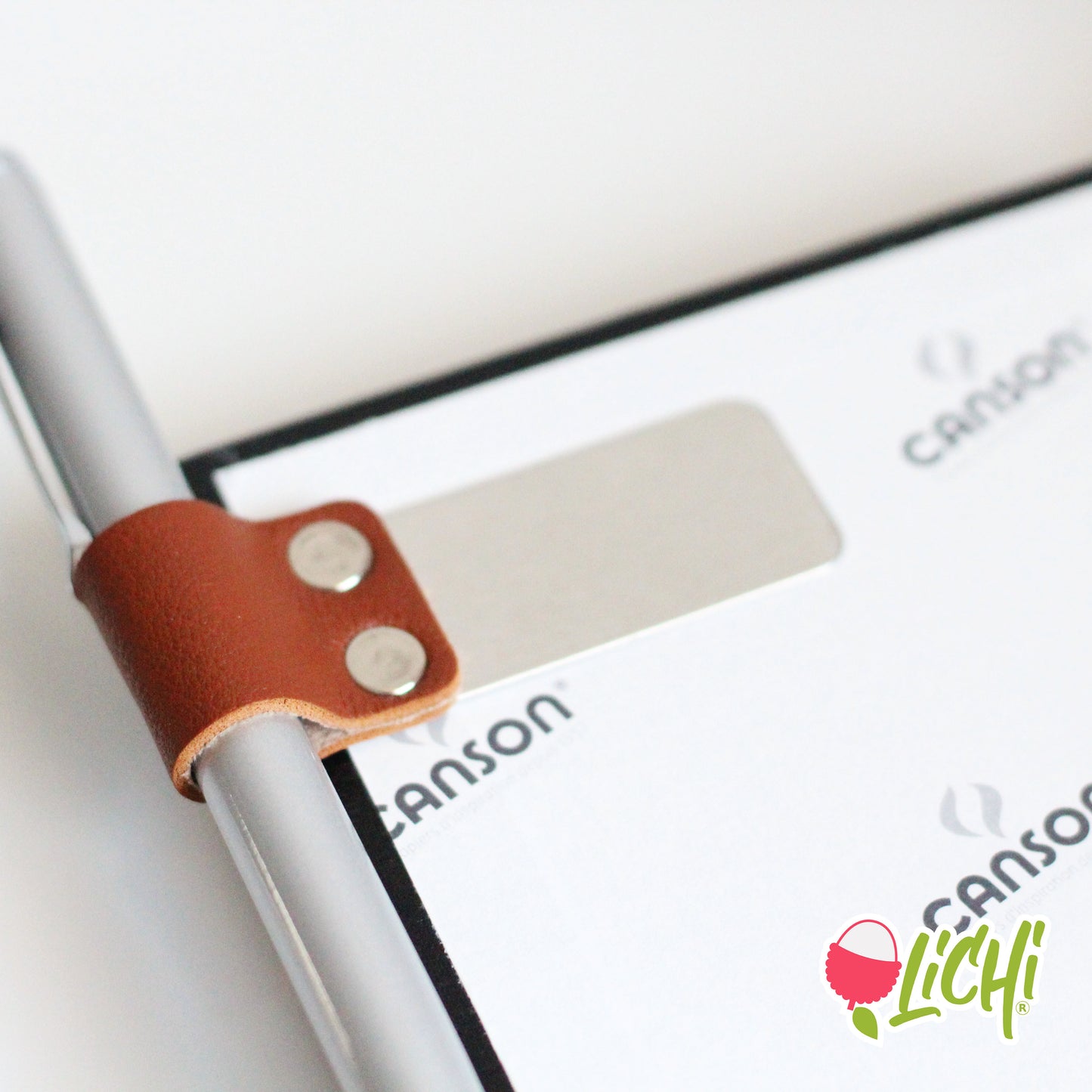 Metal clip, pen holder for notebook