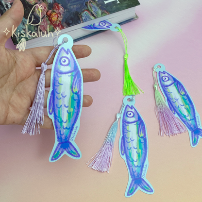 Pez Sardina, Separador de libros, Bookmark