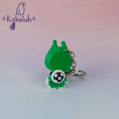 alien verde, Llavero flexible, bag charm