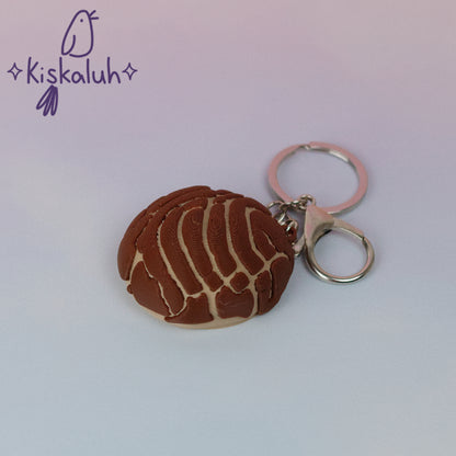 Concha pan mexicano, Llavero, bag charm