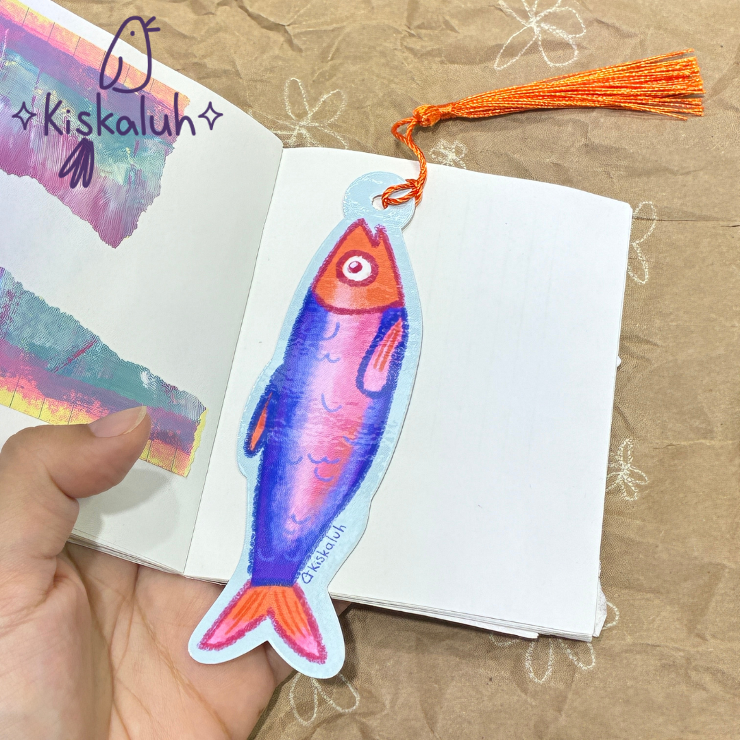 Pez Sardina, Separador de libros, Bookmark
