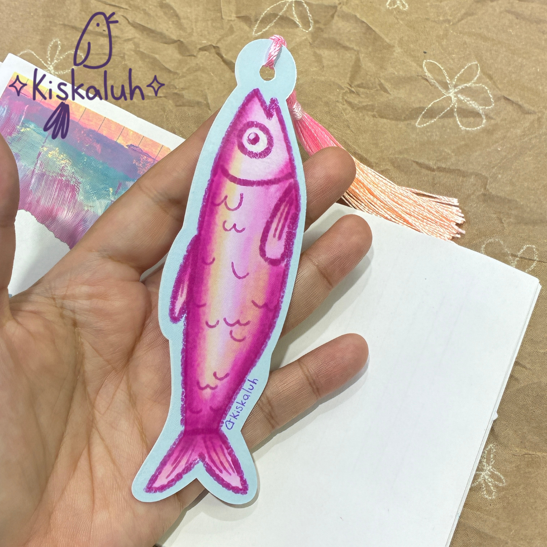 Pez Sardina, Separador de libros, Bookmark