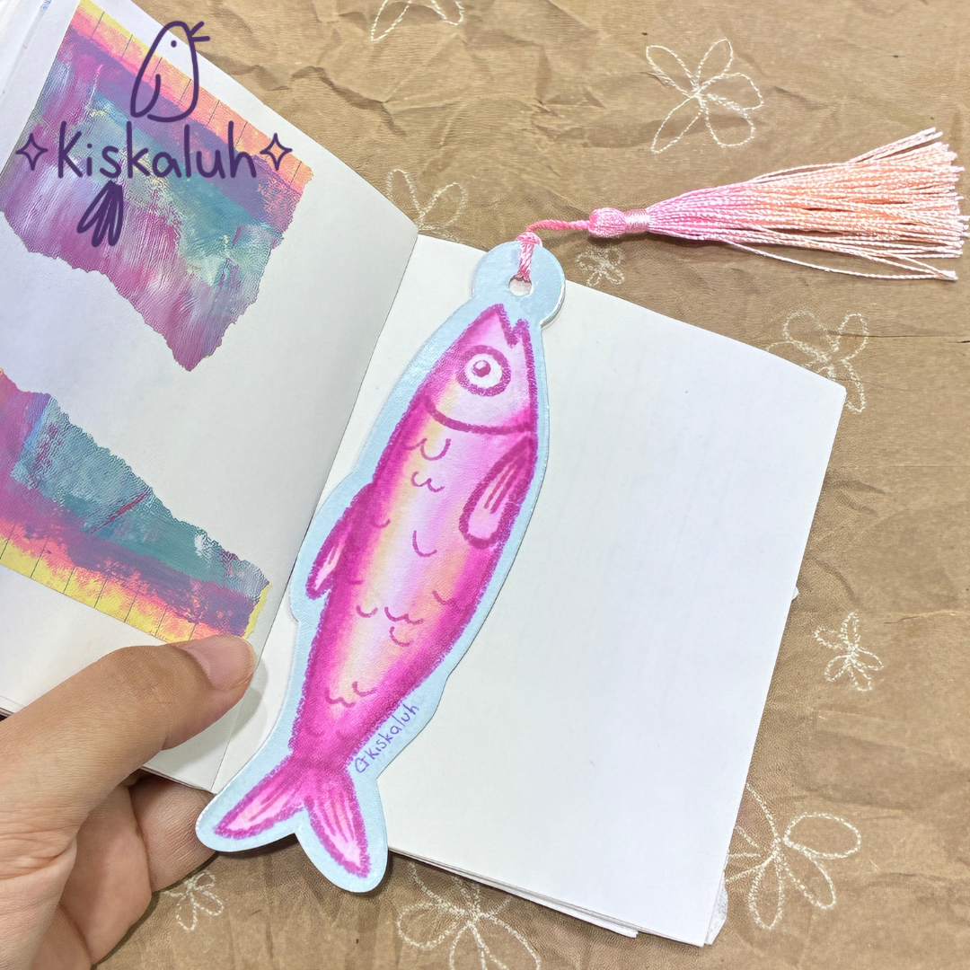 Pez Sardina, Separador de libros, Bookmark