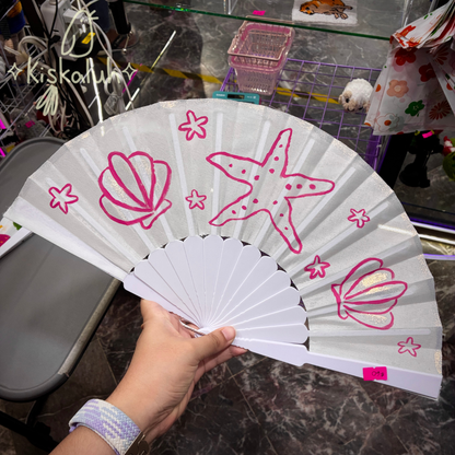 Abanico Pintado a Mano, varios diseños