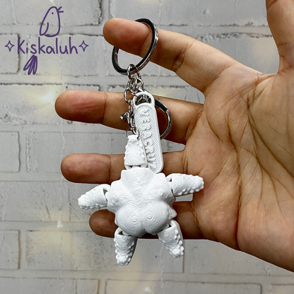 Estrella de mar, Llavero flexible, bag charm