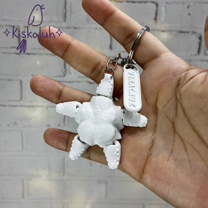 Estrella de mar, Llavero flexible, bag charm