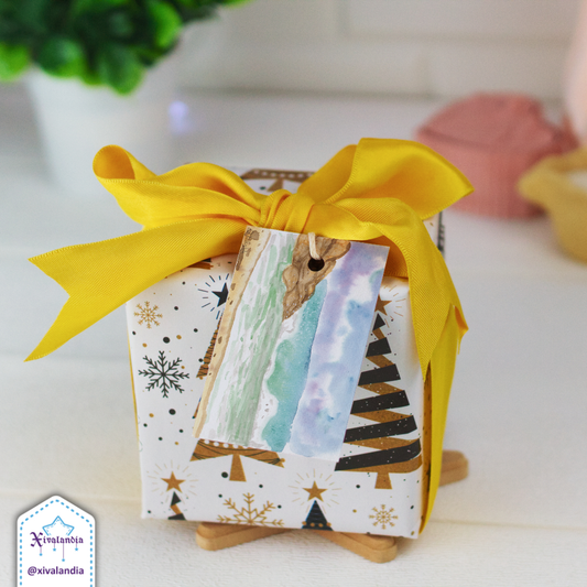 Playa - 5 Etiquetas para regalo, Gift Tags