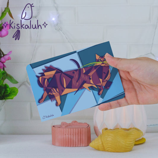 Mochi Cubista - Print Postal A6 / 10x15cm / 4x6 pulg.