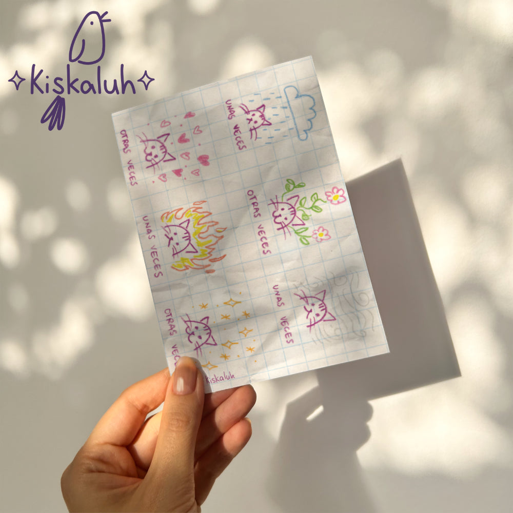 unas veces, otras veces - Print Postal A6 / 10x15cm / 4x6 pulg.