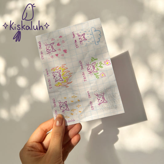 unas veces, otras veces - Print Postal A6 / 10x15cm / 4x6 pulg.