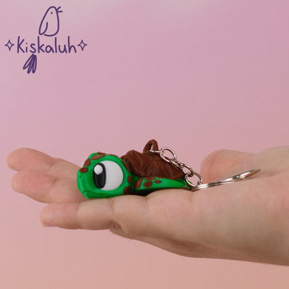 tortuga, Llavero flexible, bag charm