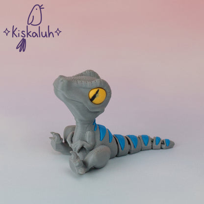 Velociraptor Blue, Dinosaurio flexible