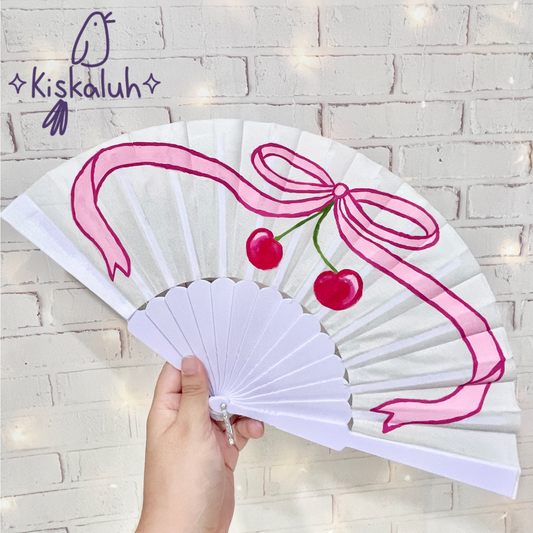 Abanico Pintado a Mano, varios diseños