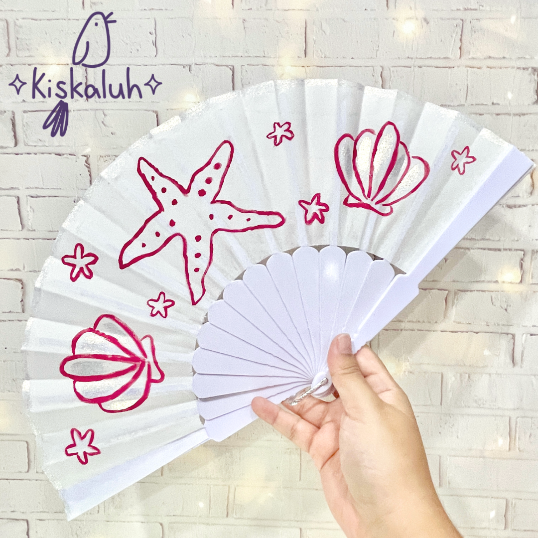 Abanico Pintado a Mano, varios diseños