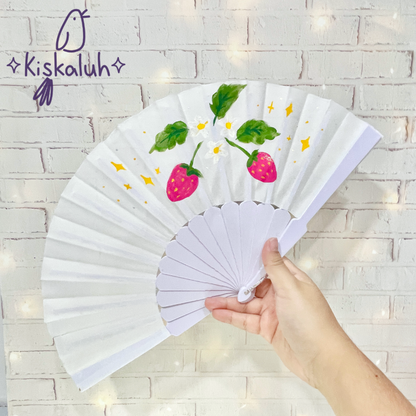 Abanico Pintado a Mano, varios diseños