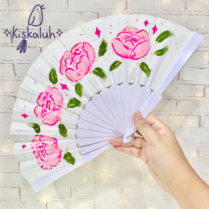 Abanico Pintado a Mano, varios diseños