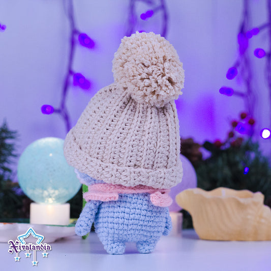 penguin crochet plush - 6 in/15cm - handmade amigurumi