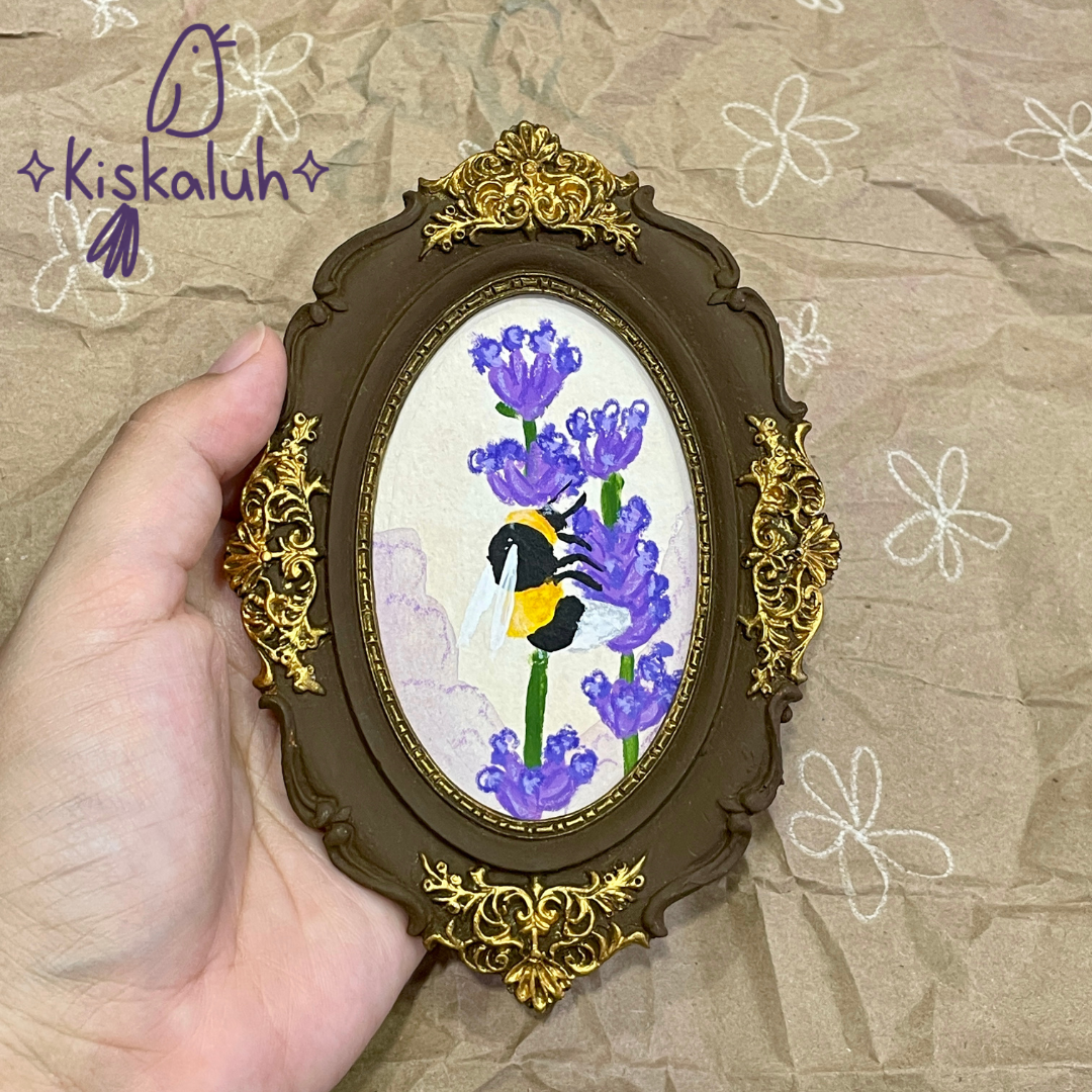 Cuadro mini $300, varios dibujos, arte original pintado a mano, 12x9cm / 5x3.5 in