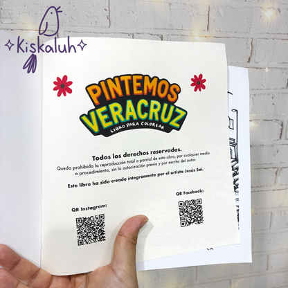 Pintemos Veracruz, Libro para colorear, Jesús Saí