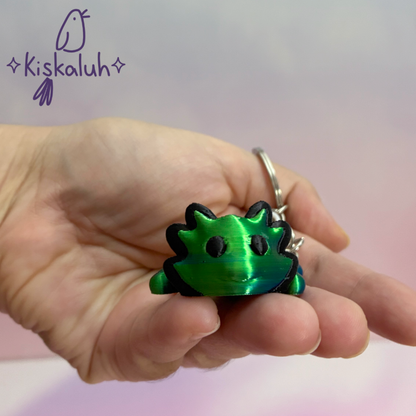 Ajolote Kawaii - Llavero Articulado 3D