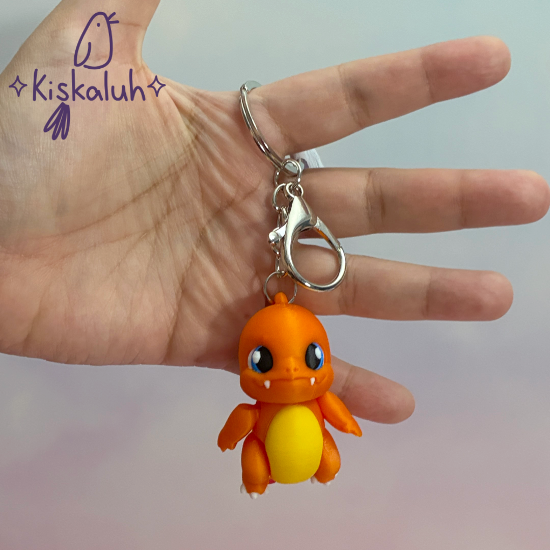 Charchar monstruo Kawaii - Llavero Flexible 3D