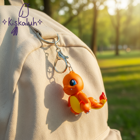 Charchar monstruo Kawaii - Llavero Flexible 3D
