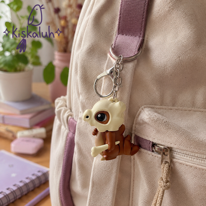 Bones monstruo Kawaii - Llavero Flexible 3D