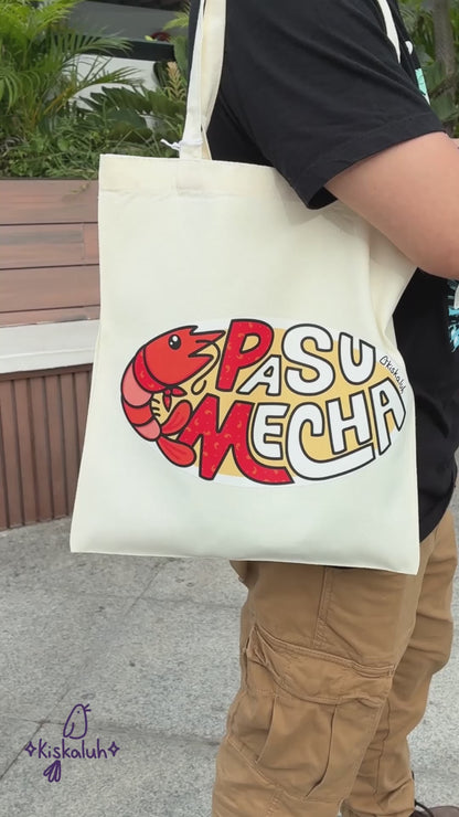 Mecha pass, tote bag, canvas bag