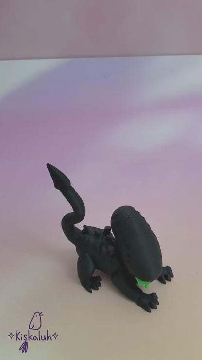 Alien Xenomorfo 3D, 10cm