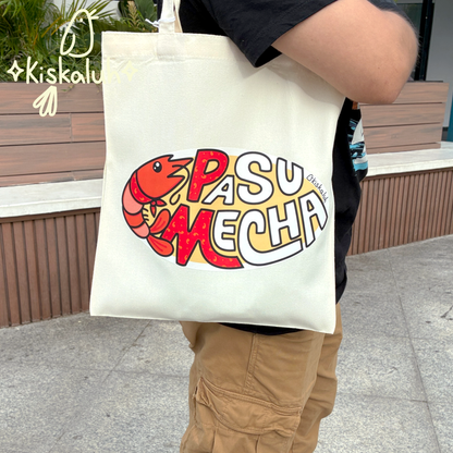 Mecha pass, tote bag, canvas bag