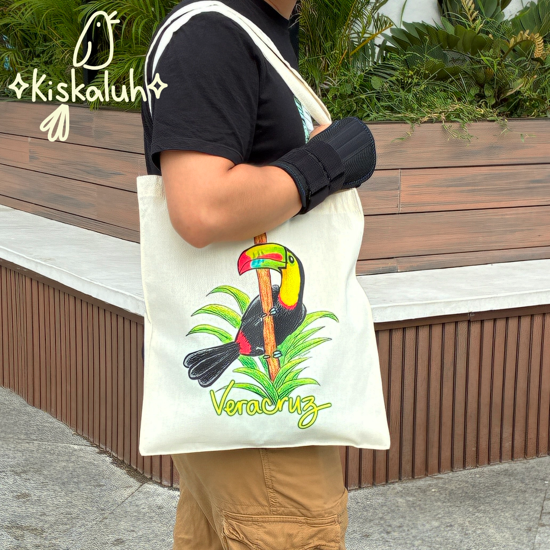 Tucán de Veracruz, Bolsa de Manta, Tote Bag