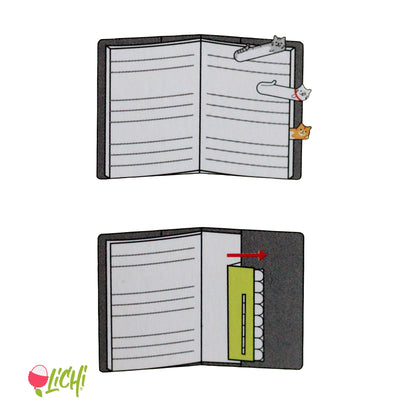 Notas Adhesivas Kawaii - Gatos - Marcadores de página, Sticky Notes